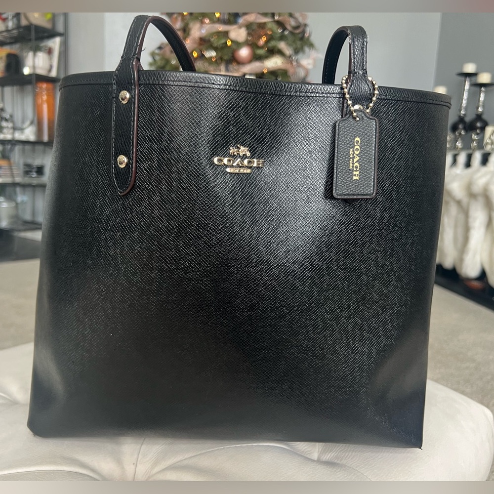 Reversible Coach Tote